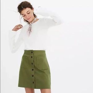 Women's Madewell Station Mini Skirt. Sz 4
